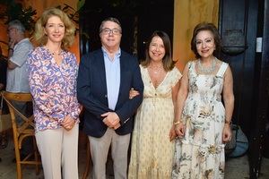 Katia Aaierot, Axel Cabrera, Rosa María Nadal y María Isabel Cabrera.