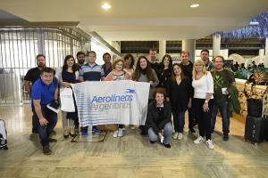 Empresa Aerolíneas Argentinas inaugura su primer vuelo directo Córdoba-Punta Cana