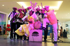 Ballet Folklórico Nacional celebra Día ONU con taller sobre merengue en Galería 360