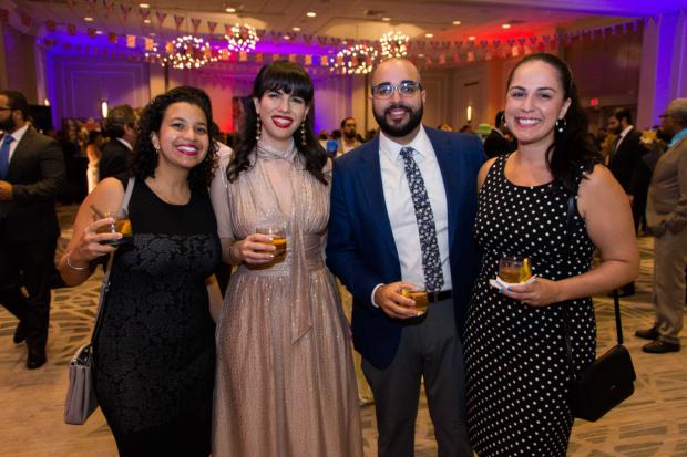 Carolina Escalera, Miriam Stern, Dennis Tejada y Mery Arcila