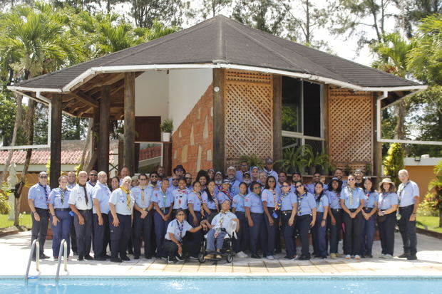Voluntarios Scouts se reúnen para construir un mundo mejor.