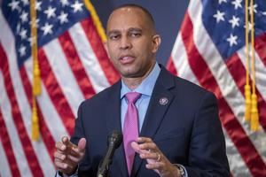 El representante demócrata Hakeem Jeffries, en una fotografía de archivo.