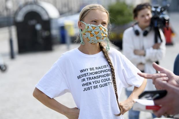 La activista medioambiental sueca Greta Thunberg.