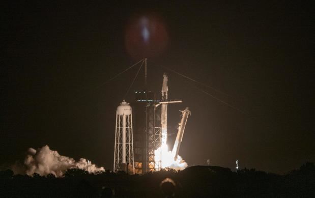 La misión SpaceX Crew-2 despega desde el Centro Espacial Kennedy de la NASA en Florida (EE.UU.), en una fotografía de archivo. 