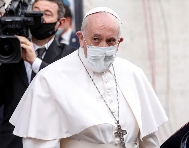 El papa Francisco este viernes en Roma.