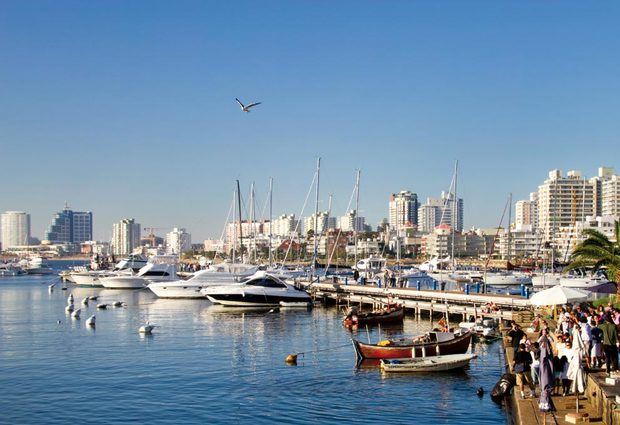 Puerto Punta del Este, Uruguay.