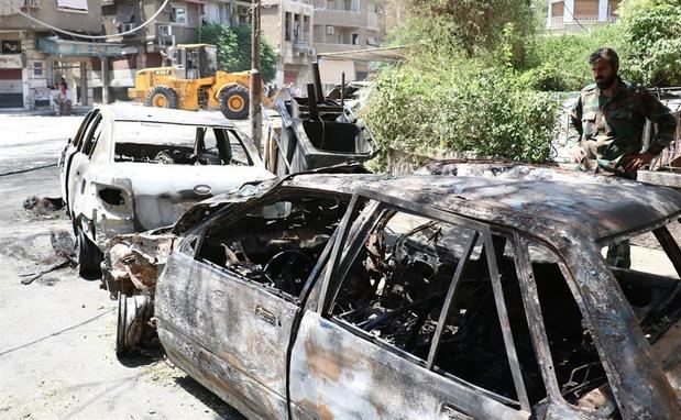 Más de 40 muertos en una explosión en la zona de Siria dominada por Ankara.