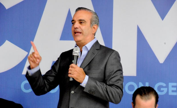 Candidato a la presidencial por el Partido Revolucionario Moderno, PRM, Luis Abinader.