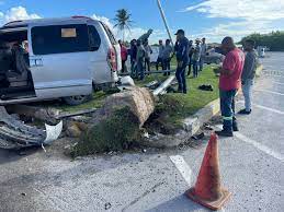 Un muerto y tres heridos en accidente de tránsito en la Autopista del Coral