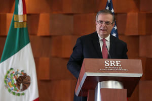 Fotografía de archivo del canciller mexicano, Marcelo Ebrard.
