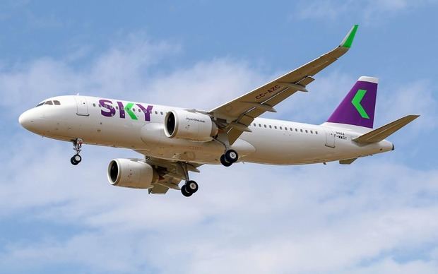 La aerolí­nea chilena Sky inicia sus vuelos entre Lima y Punta Cana