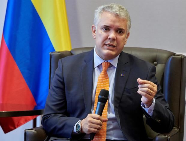 El presidente de Colombia, Iván Duque, en una fotografía de archivo.