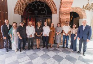 Delegación de Acroarte visita el Centro Cultural Taíno
