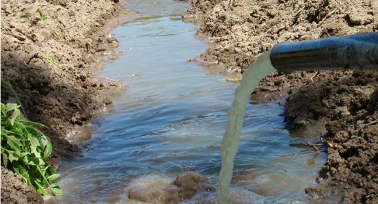 Agua residual.