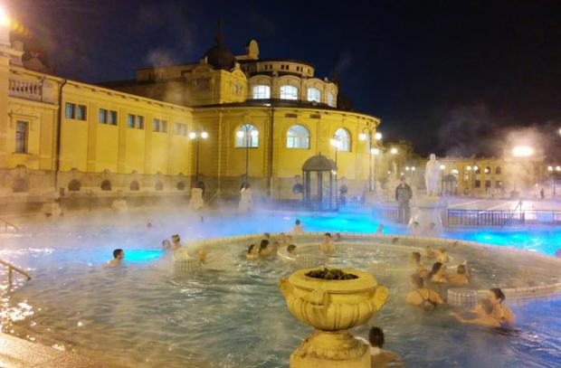 Aguas termales de Budapest