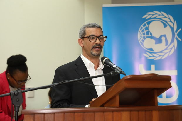 Alejandro López, presidente de la Asociación Dominicana de Profesionales de Trabajo Social.