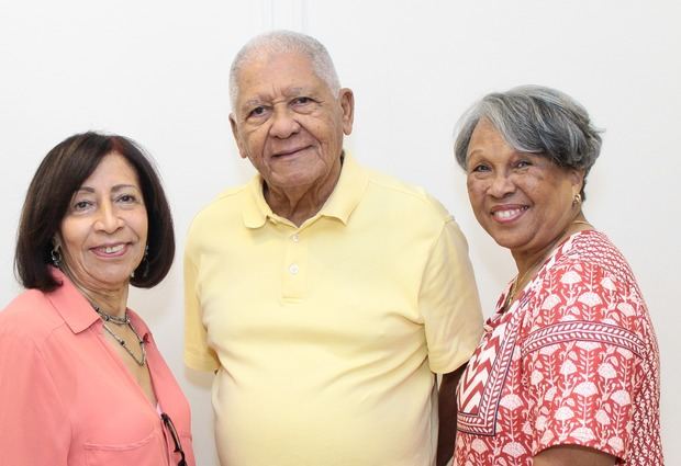 Altagracia Peguero, Rafael Silva y Nurys Vásquez.