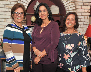 Isabel Sallent, Fazileh Fatule y Belkis Billini