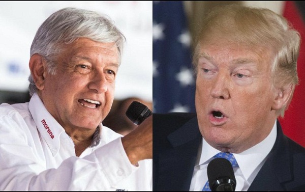 Trump recibió la carta de López Obrador y espera trabajar juntos