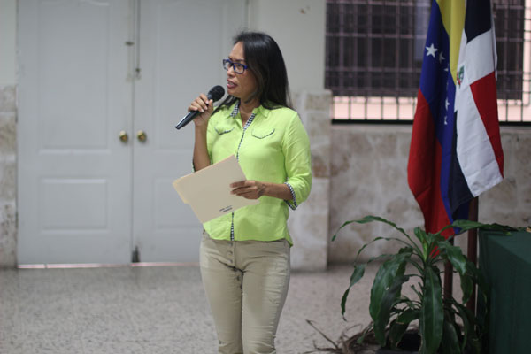 Ana María Rodríguez, activista de la Diáspora Venezolana en RD