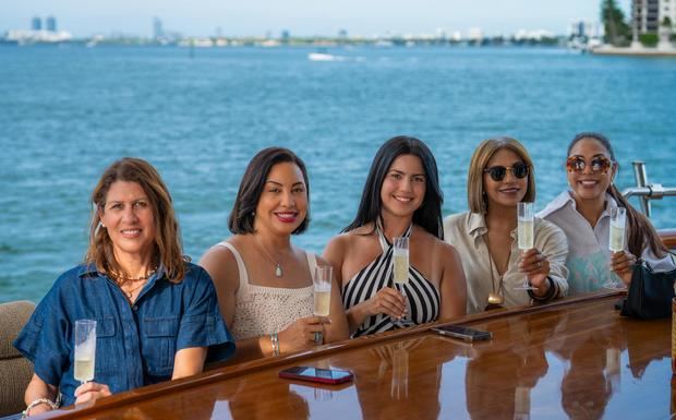 Ana Vandelvis, Amapola Colon, Daniela Romero , Carolina Valdez  y Rosalina De La Rosa / Foto: cortesía 
