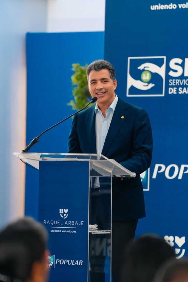 El presidente ejecutivo del Banco Popular Dominicano, señor Christopher Paniagua.