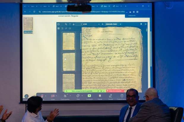Muestras de los documentos digitalizados.