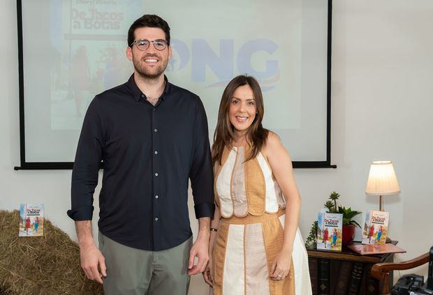 Andrés Bisonó León y Margaret Polanco