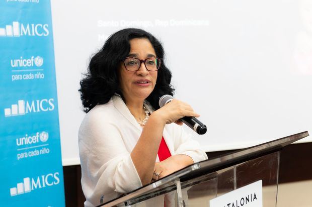 Anyoli Sanabria, representante adjunta de UNICEF.