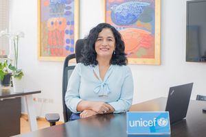 Anyoli Sanabria, representante interina UNICEF.
