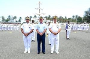La armada de República Dominicana recibió“ la visita del contralmirante Brendan Mcpherson