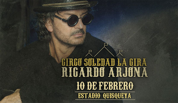 Concierto de Arjona este sábado