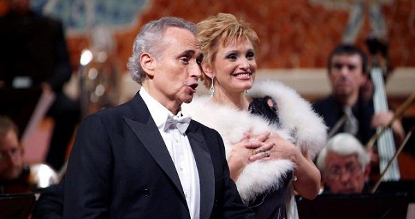 Josep Carreras y Ainhoa Arteta