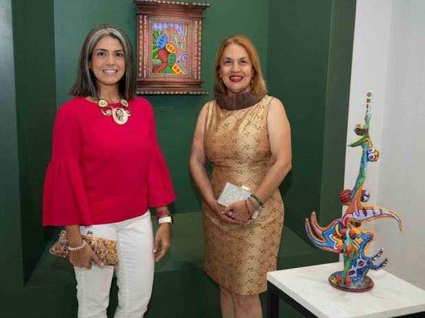 Arvi Mármol y Vicky Jacquez.