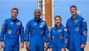 Los astronautas de Artemis II son Reid Wiseman, Victor Glover y Christina Koch, de la NASA y el canadiense Jeremy Hansen (NASA).