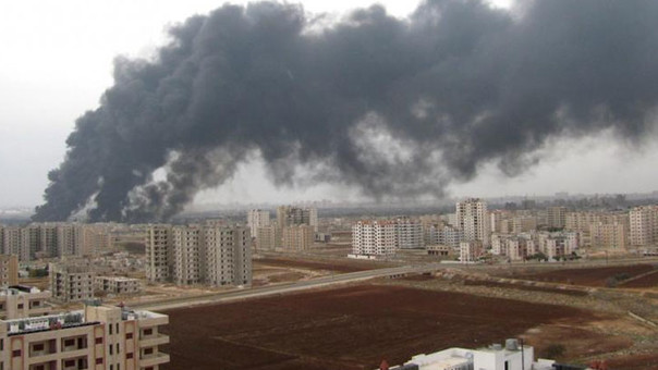 Atacaron aeropuerto T4 en Siria