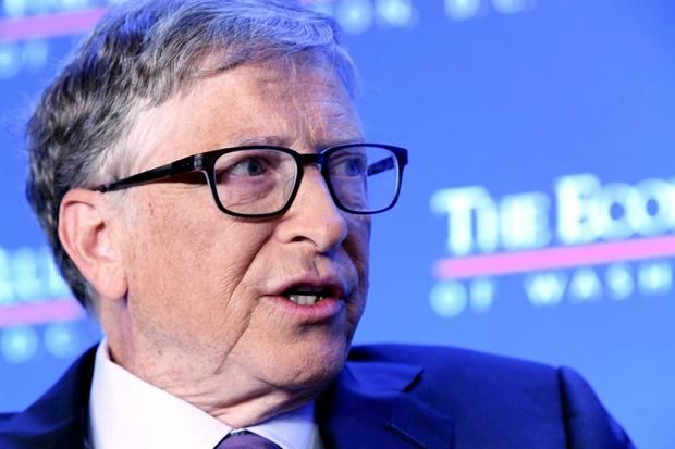 En la imagen el cofundador de Microsoft, Bill Gates. 