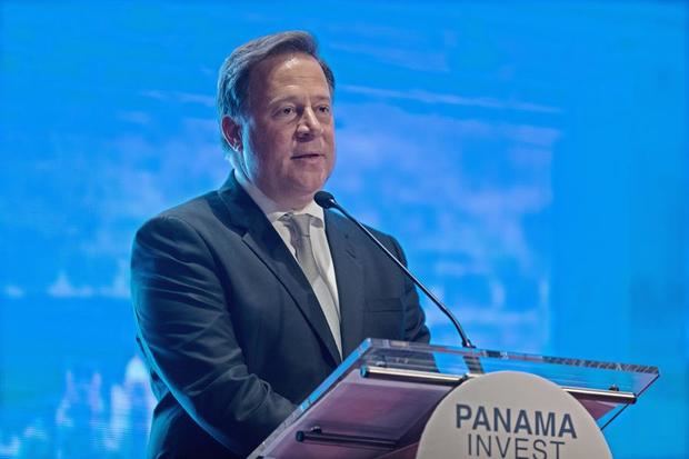 En la imagen, el expresidente de Panamá Juan Carlos Varela (2014-2019).