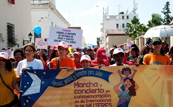 Caminata de mujeres