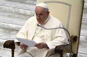 El papa Francisco en el Vaticano.