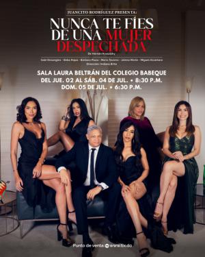 La comedia nunca te fíes de una mujer despechada llega a Santo Domingo