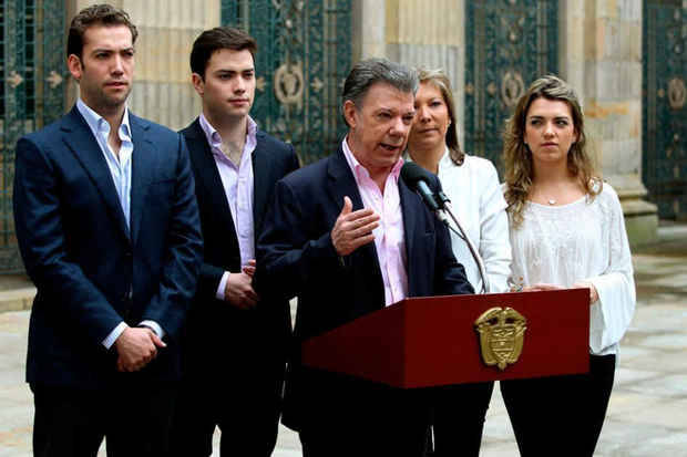 Juan Manuel Santos, presidente de Colombia. 