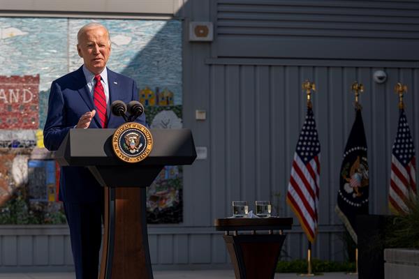 El presidente de los Estados Unidos, Joe Biden. 