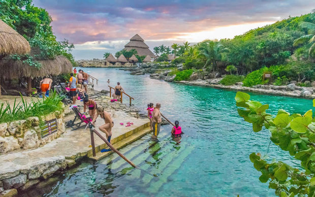 Balneario de Cancún, estado de Quintana Roo.