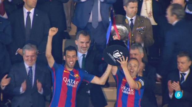 Barcelona gana Copa del Rey en adiós de Luis Enrique