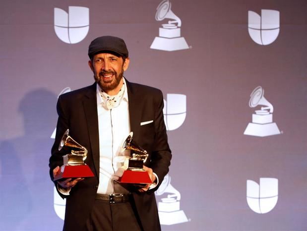 En la imagen el artista dominicano Juan Luis Guerra.