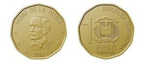 Nueva moneda de 1 peso