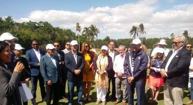 Leonel Fernández y Marichal inauguran en Miami un torneo de golf benéfico