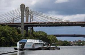 Un río Ozama liberado de plásticos se vislumbra ya gracias al Interceptor 004