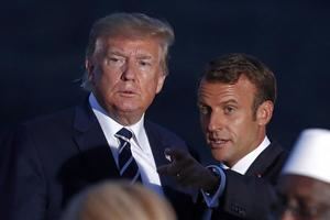 Trump y Macron coinciden en la "necesidad de reformar la OMS", según la Casa Blanca